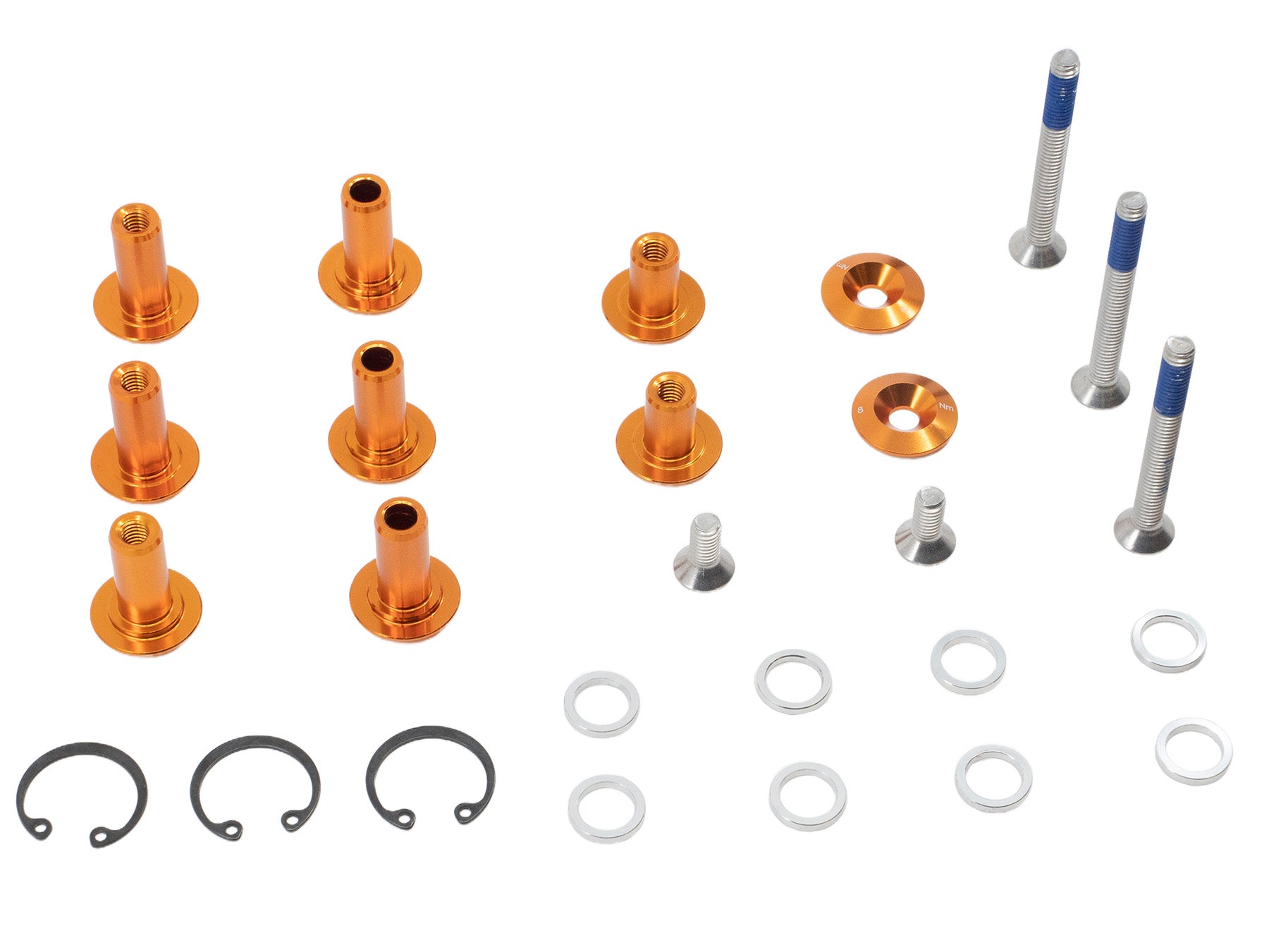 BMC Spare Parts | Bolt Kit - No 12 ORANGE