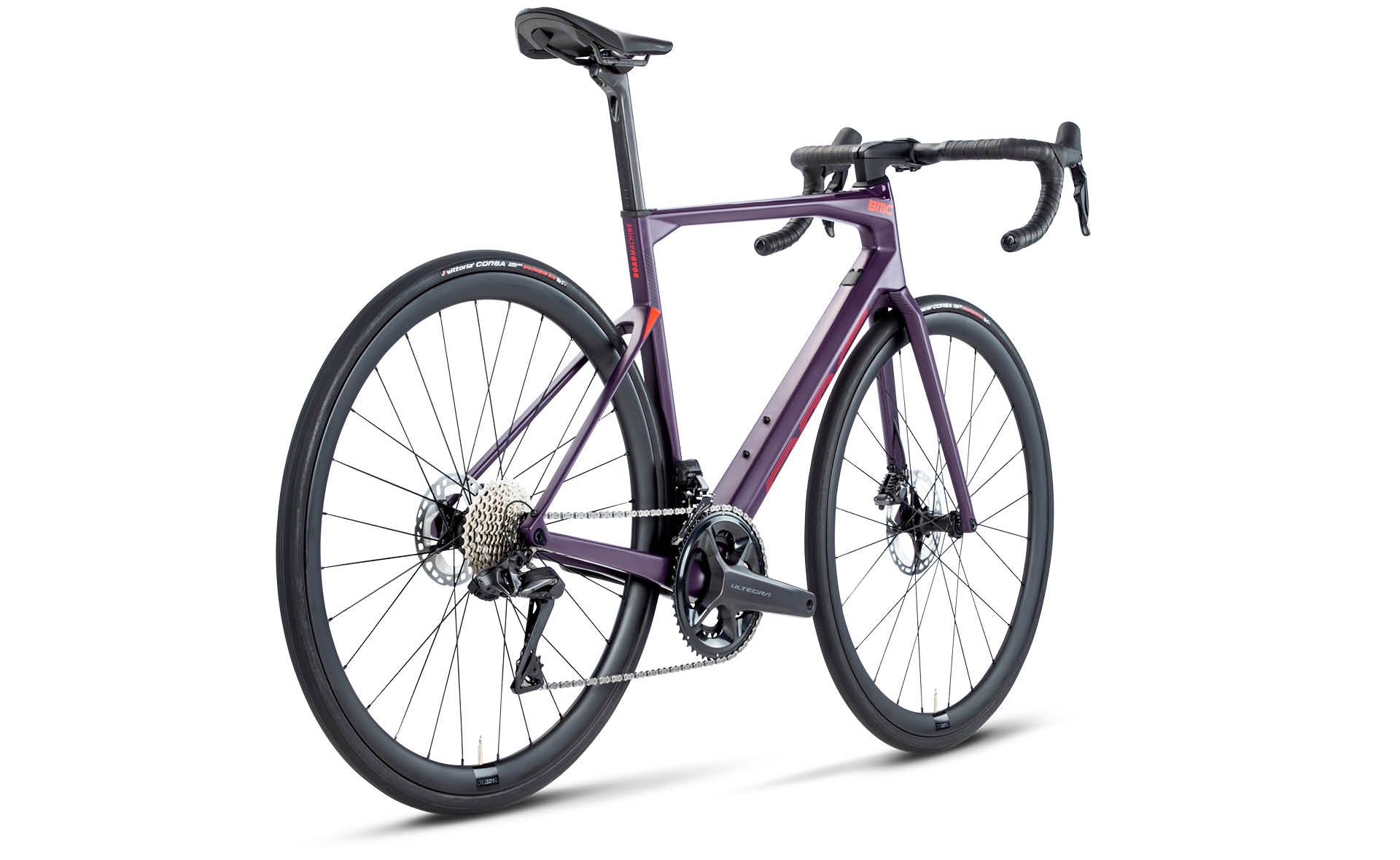 BMC Bikes | Roadmachine 01 THREE VIOLET / NEON RED