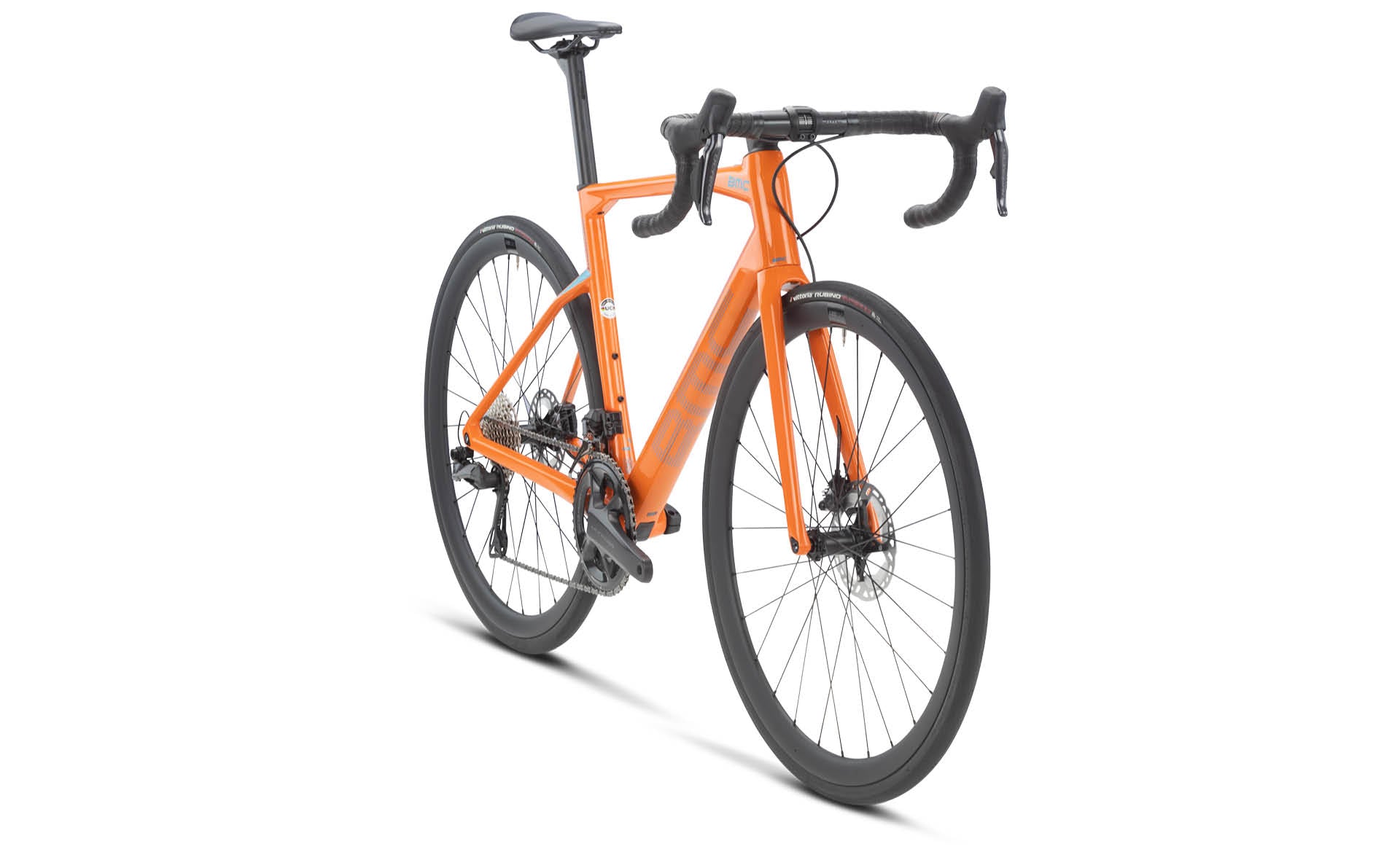BMC Bikes | Roadmachine ONE APRICOT / PETROL BLUE